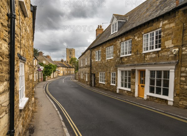 Abbotsbury, United Kingdom, 6 September, 2022: picturesque Abbotsbury village in Dorset on the Jurassic Coast of England, Europe