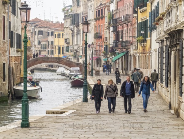 Fondamenta dei Ormesini along the Rio della Misericordia, Venice, Veneto, Italy, Europe