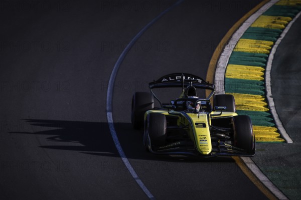 MELBOURNE, AUSTRALIA, MARCH 22: Kush Maini of India and invicta Racing during qualifying at the 2024 Formula 2 Australian Grand Prix at Albert Park in Melbourne, Australia, Oceania