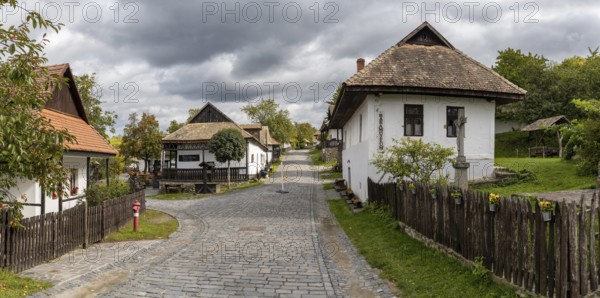 Holloko, Hungary, 3 October, 2022: view of the historic village center of Holloko, Europe