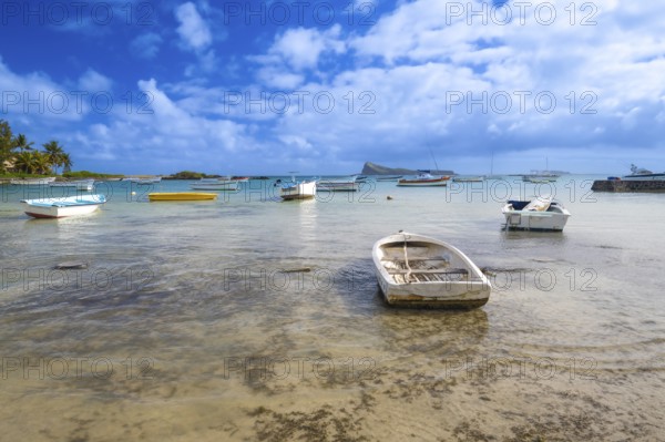 Beach, Beach, Cap Malheureux, North coast, Indian Ocean, Island, Mauritius, Africa