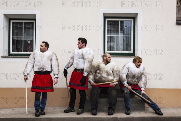 Wampeler Reiten, nonsensical Thursday, carnival, tradition, intangible cultural heritage, Axams, Tyrol, Austria, Europe