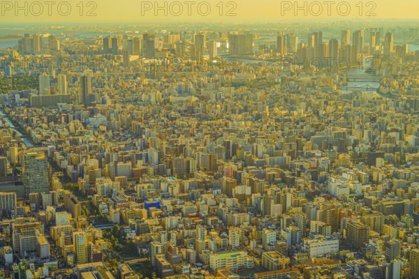Cityscape of Chuo Ward, Chuo-ku, Tokyo. Shooting Location: Chuo-ku, Tokyo