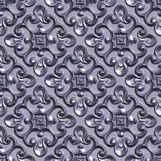 3D effect seamless background, wallpaper decoration pattern