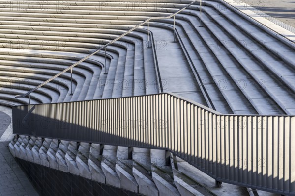 Stairs in hamburger harbour