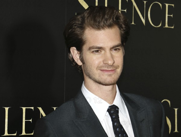 Andrew Garfield at the Los Angeles premiere of 'Silence' held at the Directors Guild Of America in Los Angeles, USA on January 5, 2017