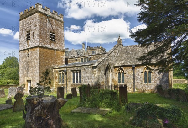 St. Mary Church in Cotswolds, Chastleton, UK