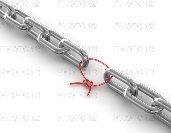 Chain Link, This is a computer generated and 3d rendered picture