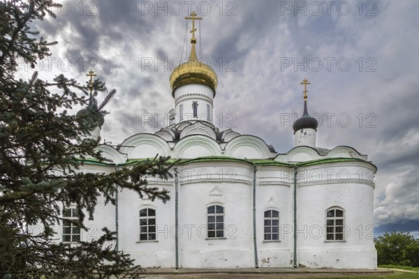 Holy Trinity Cathedral is the main cathedral of the city of Vyazma, Smolensk region, Russia, Europe