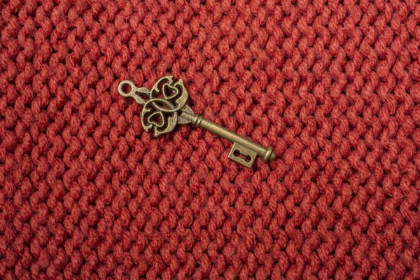 Fabric woven canvas texture close up