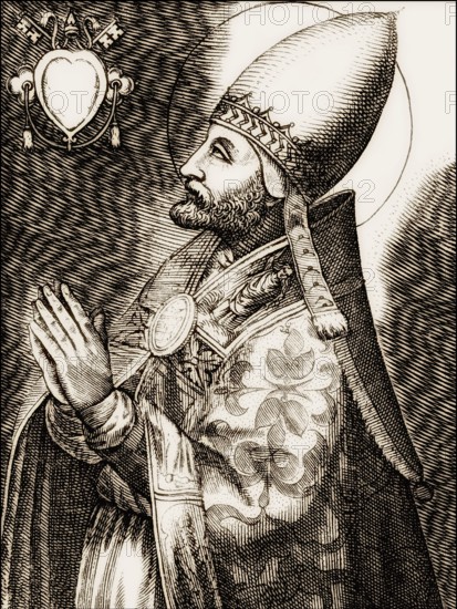 Pope Benedict II, bishop of Rome from 683 to 685