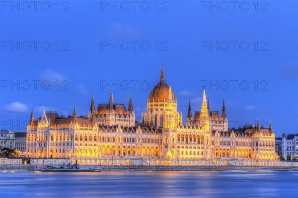 House of the Country or House of the Nation - Hungarian Parliament Building in Budapest