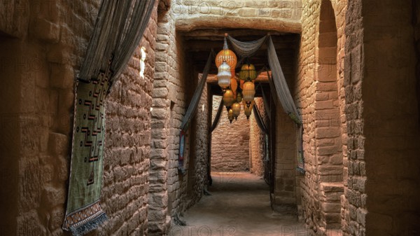 Al Ula, old town, alley, building, architecture, Middle East, Saudi Arabia, Arabian Peninsula, Middle East, Asia