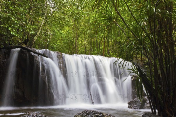 Suoi Tranh waterfall in Phu Quoc, Vietnam, Asia