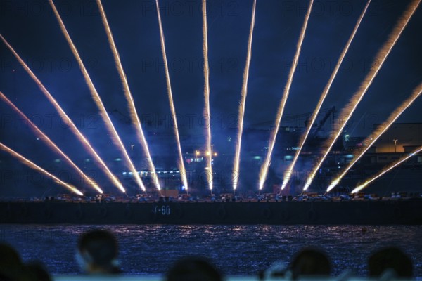 Yokohama Minato Mirai of fireworks (Yokohama Festival 2019). Shooting Location: Yokohama-city kanagawa prefecture