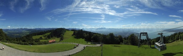 Panoramic view from the Pfänder