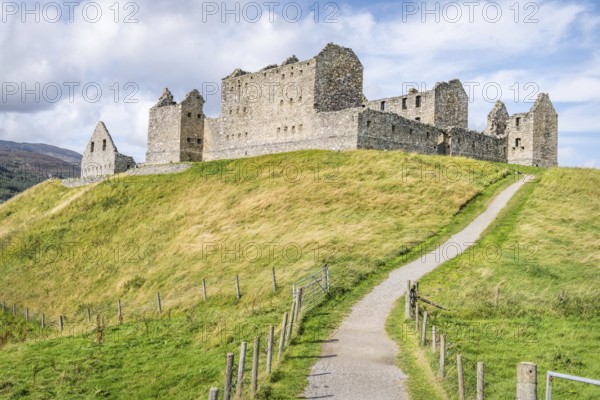 Ruthven Barracks, Badenoch, Scotland, United Kingdom, Europe