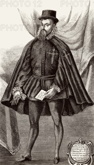 Francisco Pizarro González, 1476-1541, ein spanischer Eroberer