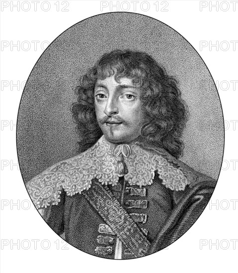 William Villiers, 2nd Viscount Grandison, 1614-1643, a supporter of King Charles I