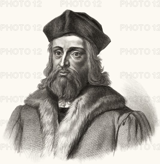 Jerome of Prague, Hieronymus von Prague, ca. 1365, 1416, a Bohemian scholar and founder of the Hussite movement