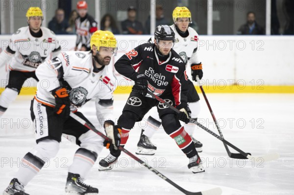 Parker Tuomie (Cologne Sharks, #62), +fr71+, PENNY DEL, Test match Cologne Sharks- Lions Frankfurt on 25.08.2024 at K2 in Cologne Germany .Photo: Laura Dick