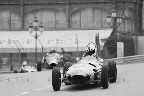 Lola Mk2 from 1960, Formula Junior, rear Hotel de Paris, 10th Grand Prix Monaco Historique