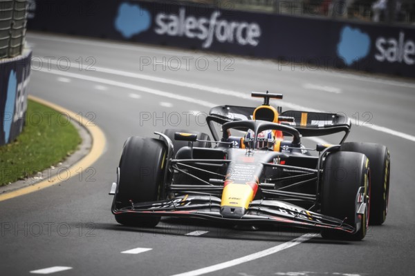 MELBOURNE, AUSTRALIA, APRIL 01: Max Verstappen of the Netherlands drives the Oracle Red Bull Racing RB19 in practice during the 2023 Australian Grand Prix at Albert Park on April 1, 2023 in Melbourne, Australia, Oceania