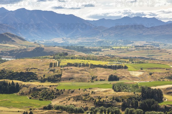 An image of a landscape scenery in south New Zealand