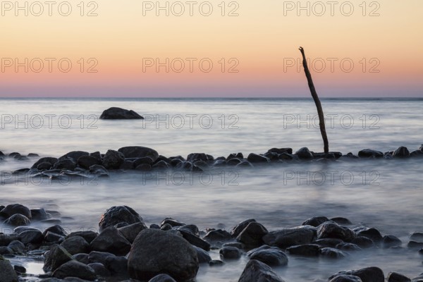 Evenings on the coast of the Baltic Sea