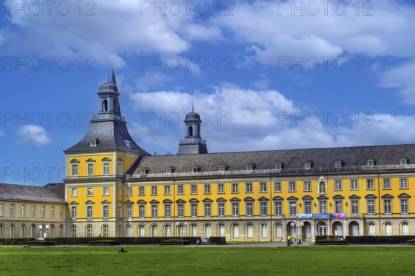 Former Prince palace, now is main building of the University of Bonn, Germany, Europe