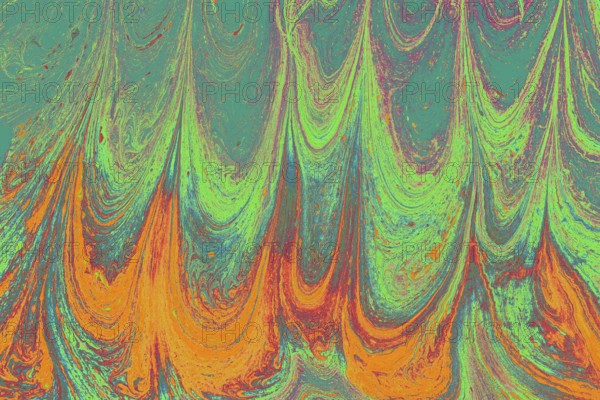 Beautiful marbled Ebru art texture for poster, print or cover design