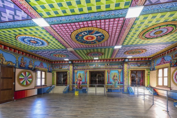 Temple, Arulmigu Draupathi Amman Temple (Rajapalayam), North Coast, Indian Ocean, Island, Mauritius, Africa