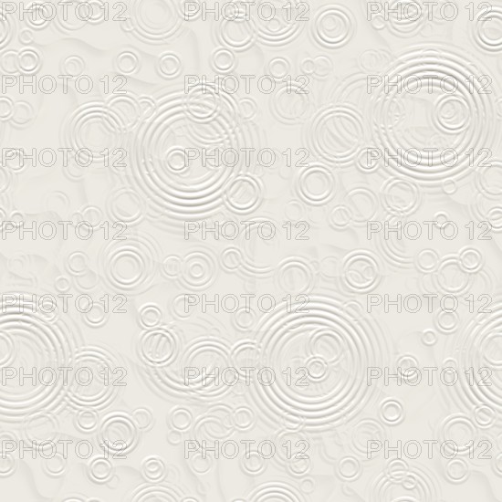 A white ripples surface background. 3D illustration