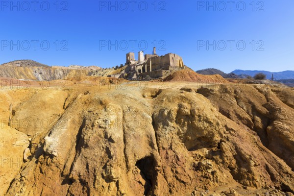 Mazarron Murcia deserted old mine in Spain