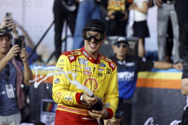 JOEY LOGANO (22) of Middletown, CT wins the NASCAR Cup Series Championship Race at Phoenix Raceway in Avondale, AZ, Avondale, United States of America