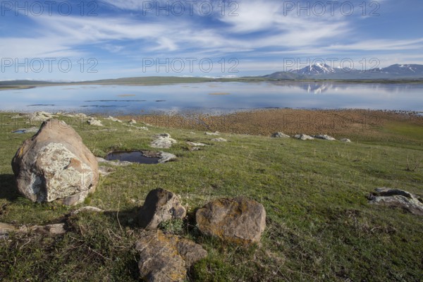 Khanchali Lake, Lake, Lesser Caucasus, Georgia, Asia