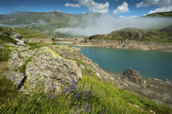 Lac des Gloriettes, Gloriettes Dam, Hautes Pyrenees, France, Europe