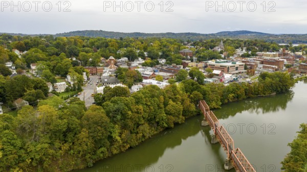 Qauint little town on the Hudson River called Catskill in upstate New York