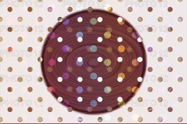 Gradient dot pattern. Graphic abstract geometric background for print. Design wallpaper. geometric dotted design element