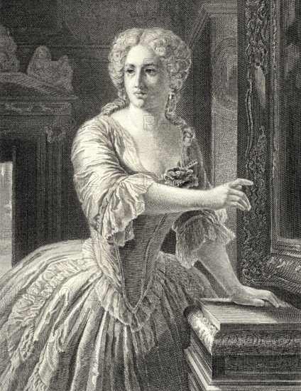 Amalia von Edelreich, character from the drama The Robbers by Friedrich Schiller, 1759 - 1805
