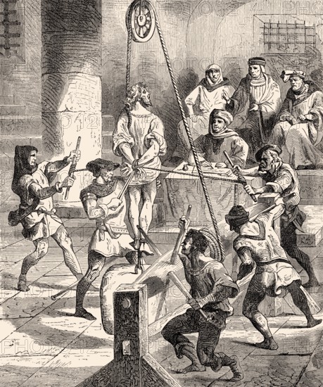 Inquisition, the cruel torture methods of the Church in the 16th century