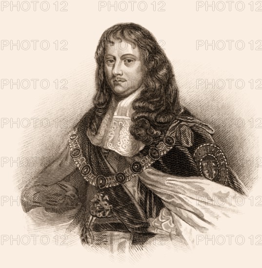 Edward Montagu, 1. Earl of Sandwich, 1625-1672, ein englischer Infanterieoffizier, Marineoffizier und Politiker