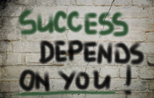 Success Depends On You Concept
