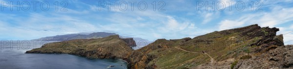 Panorama of the Ponta de São Lourenço peninsula in Madeira