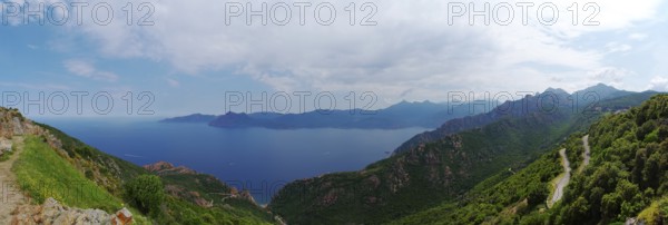 Panoramic view of the