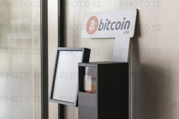 Bitcoin ATM, used for buying and selling cryptocurrencies