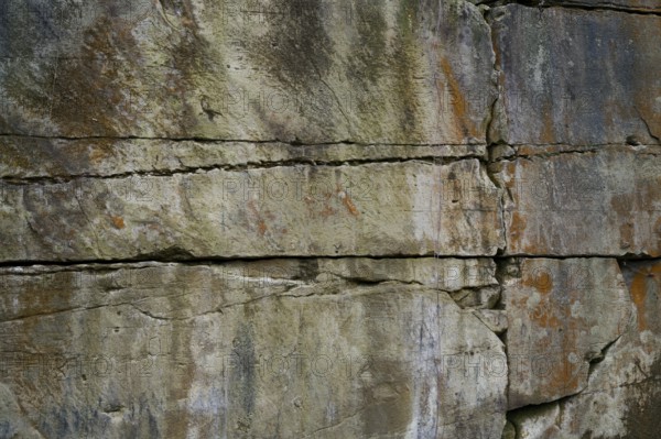Lettenkeuper sandstone, sandstone, Lettenkeuper, quarry, quarrying, sandstone, Schwäbisch Hall, Hohenlohe, Germany, Europe