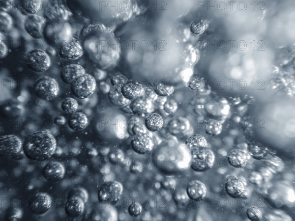 Air bubbles, underwater bubbles Abstract Background
