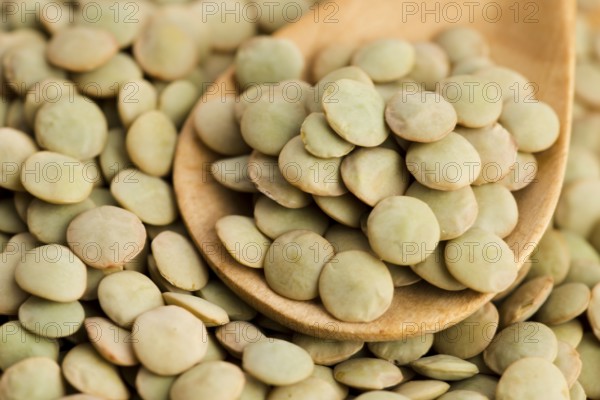 Dry Organic Green Lentils, lodz, poland