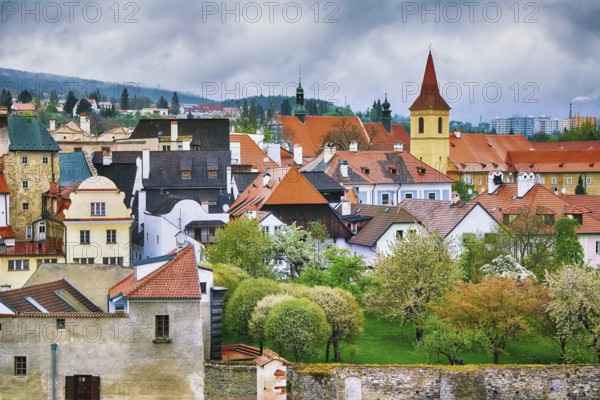 View of the Cesky Krumlov, Czech Republic Cesky Krumlov, Czech Republic, Europe